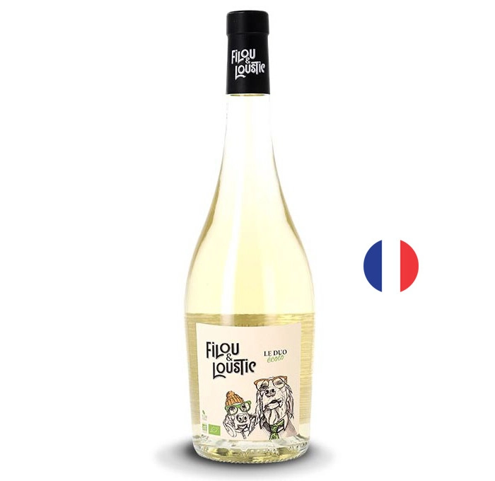 Вино Бяло Филу & Лустик Ле Дуо Еколо Блан Био 0.750 - Champagne Wine Shop