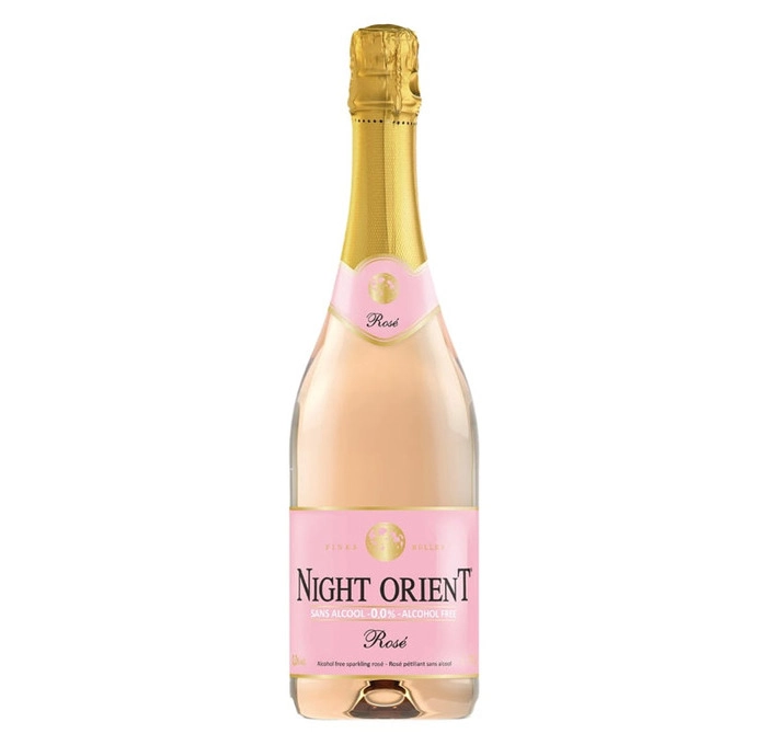 Вино Пенливо Розе Безалкохолно Найт Ориент 0.750 - Champagne Wine Shop