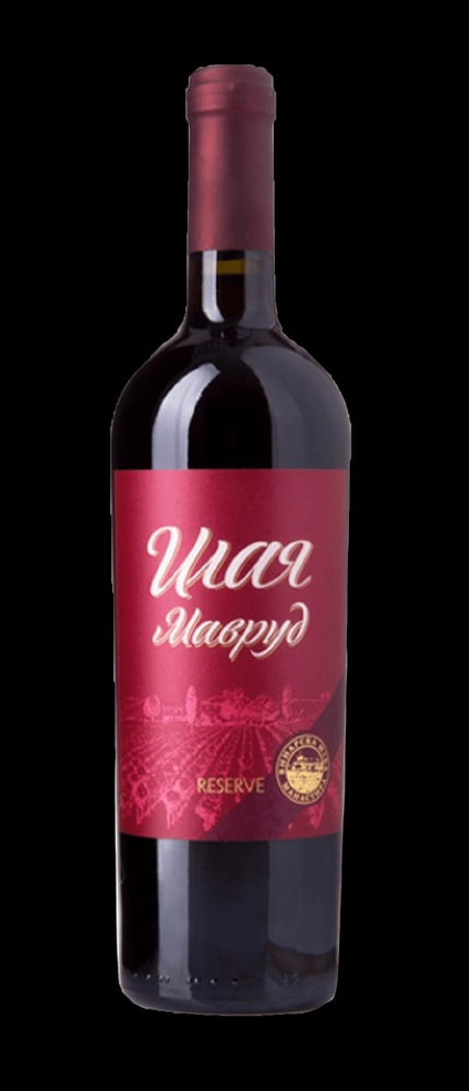 Вино Червено Манастира Илая Мавруд 0.750 - Champagne Wine Shop