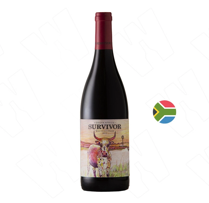 Вино Червено Сървайвър Шираз Южна Африка 0.750 - Champagne Wine Shop