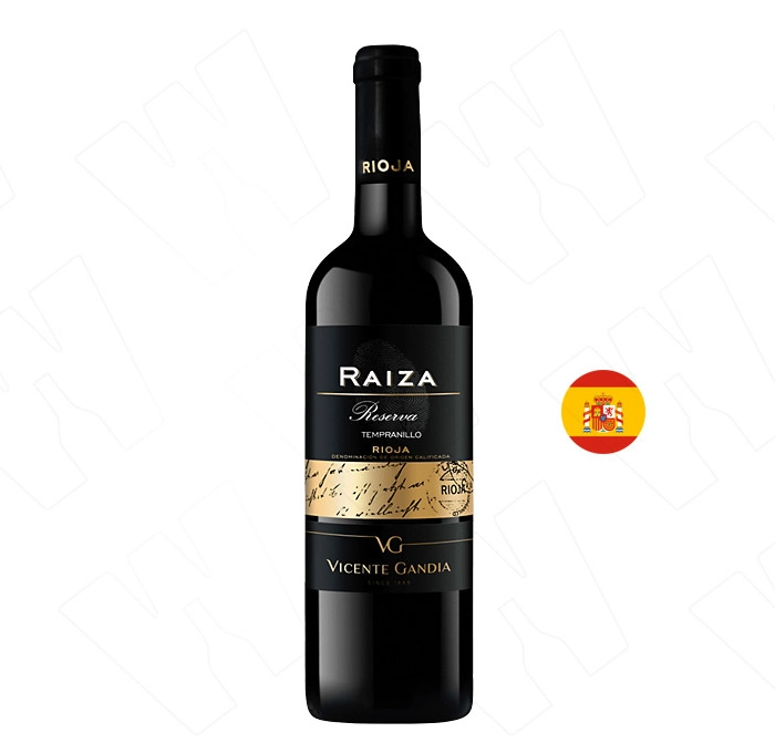 Вино Червено Раиза Резерва Темпранийо Риоха 2015 0.750 - Champagne Wine Shop