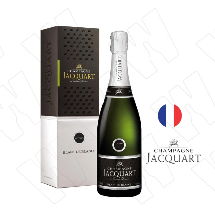 Вино Шампанско Жакар Блан де блан Брут 2012 0.750 - Champagne Wine Shop