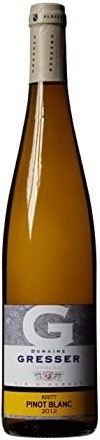 Вино Бяло Домейн Гресер Лес Гравес Пино Блан 2018 0.75 - Champagne Wine Shop