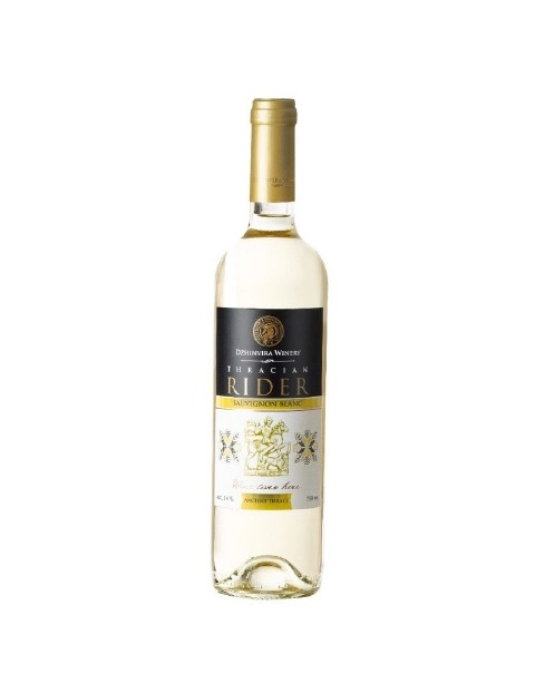 Вино Бяло Джинвира Совиньон Блан 0.750 - Champagne Wine Shop