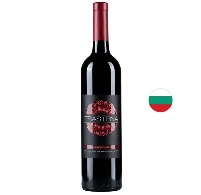Вино Червено Трастена Малиново Вино 0.750 - Champagne Wine Shop