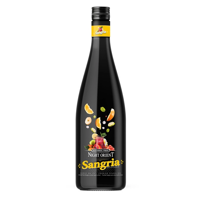 Вино Червено Плодово Безалкохолно Найт Ориент Сангрия 0.750 - Champagne Wine Shop