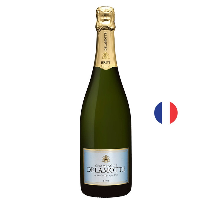 Вино Шампанско Деламот Брут  N.V. 0.750 - Champagne Wine Shop