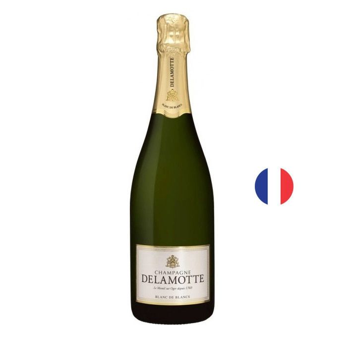 Вино Шампанско Деламот Блан де Блан N.V. 0.750 - Champagne Wine Shop