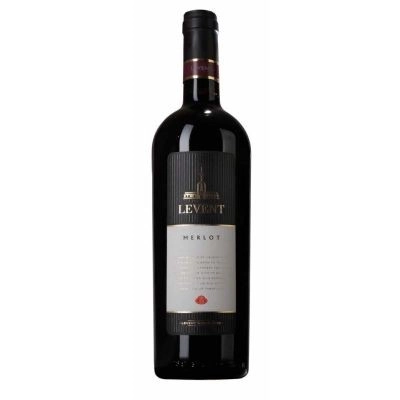 Вино Червено Левент Мерло 0.750 - Champagne Wine Shop