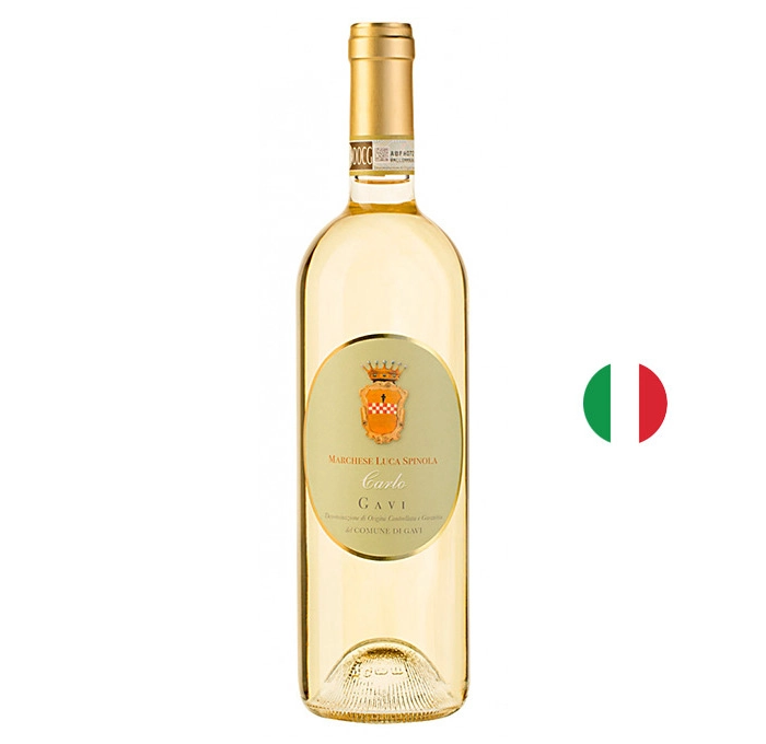Вино Бяло Гави ди Гави Маркезе Л.Спинола 0.750 - Champagne Wine Shop