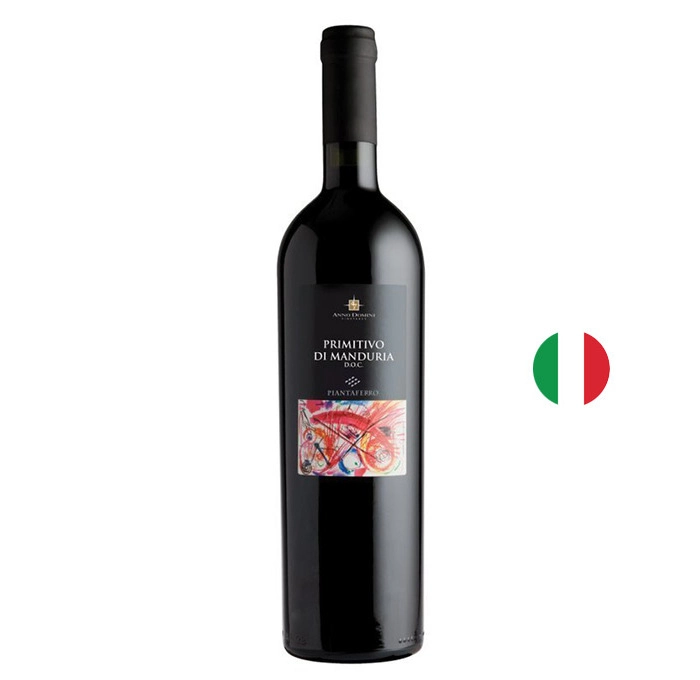 Вино Червено Примитиво Ди Мандурия Пиантаферро 0.750 - Champagne Wine Shop