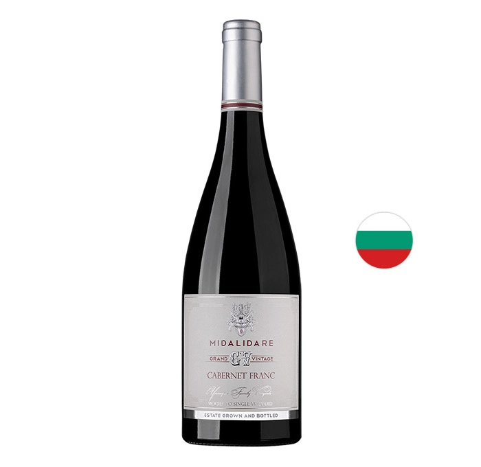 Вино Червено Мидалидаре Гранд Винтидж Каберне Фран 0.750 - Champagne Wine Shop