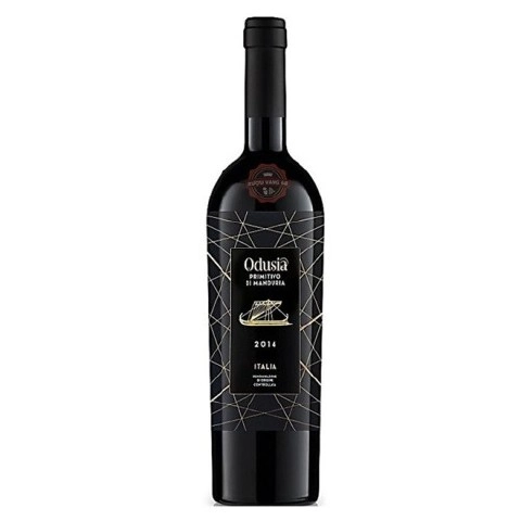 Вино Червено Одусия Примитиво 0.750 - Champagne Wine Shop