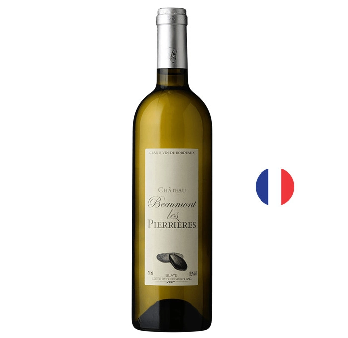 Вино Бяло Шато Бомон ле Пиери 2022 Блан 0.750 - Champagne Wine Shop