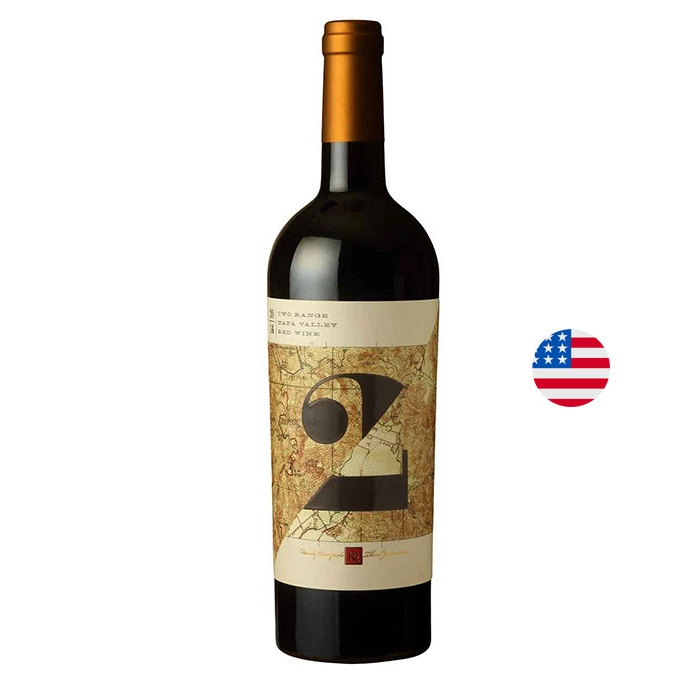 Вино Червено Ту Рейндж 2016 Напа Вали 0.750 - Champagne Wine Shop