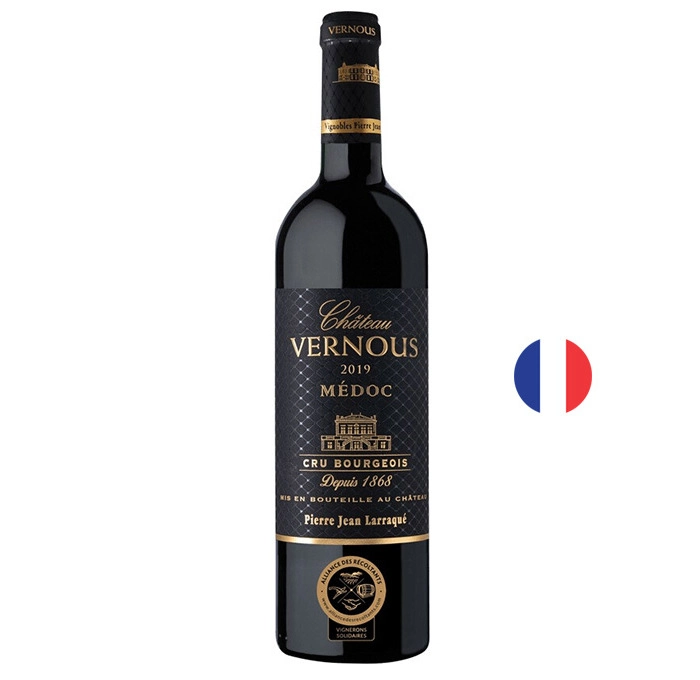 Вино Червено Шато Вернус 2019 Медок 0.750 - Champagne Wine Shop