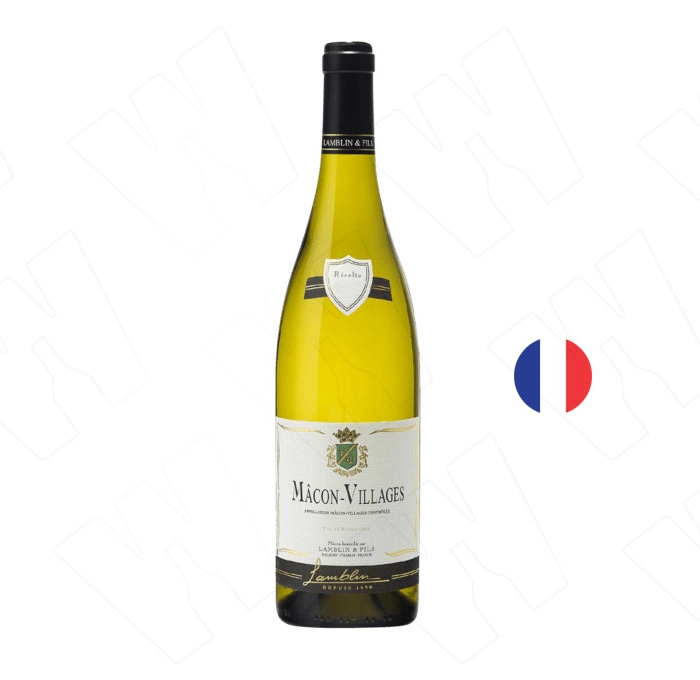 Вино Бяло Ню Ламблин Макон Вилаж 2018 0.750 - Champagne Wine Shop