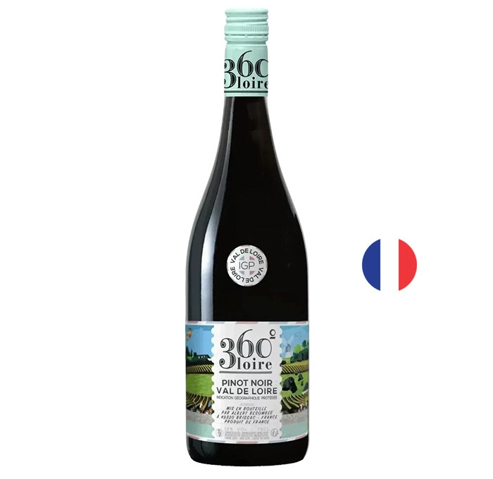 Вино Червено 360 Пино Ноар 0.750 - Champagne Wine Shop