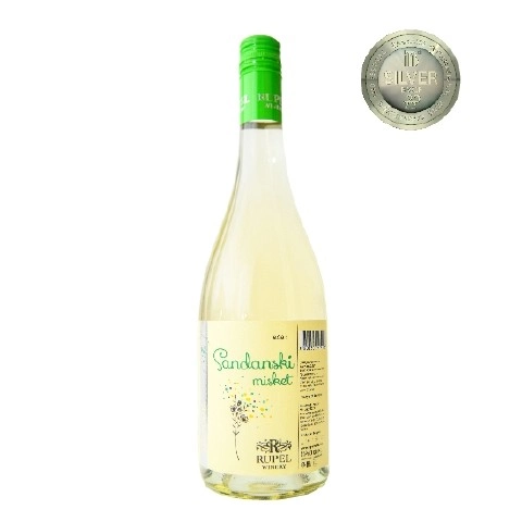 Вино Бяло Рупел Сандански Мискет 0.750 - Champagne Wine Shop
