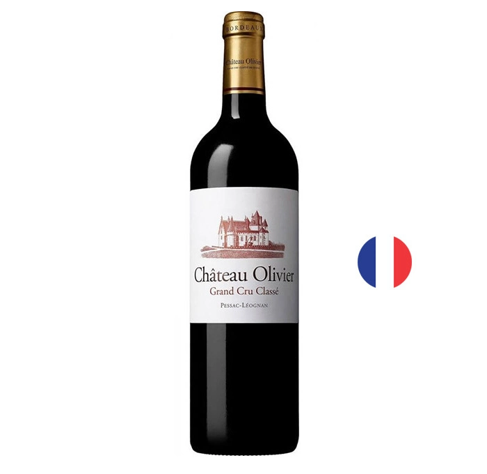 Вино Червено Шато Оливие Руж гранд крю Класе 2020 0.750 - Champagne Wine Shop