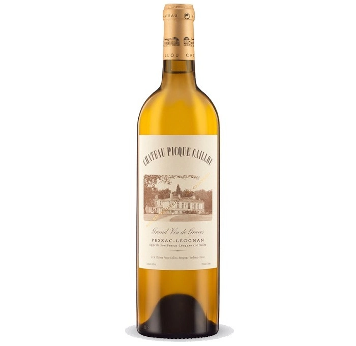 Вино Бяло Шато Пик Кайу Блан 2016 Песак Леонян 0.750 - Champagne Wine Shop