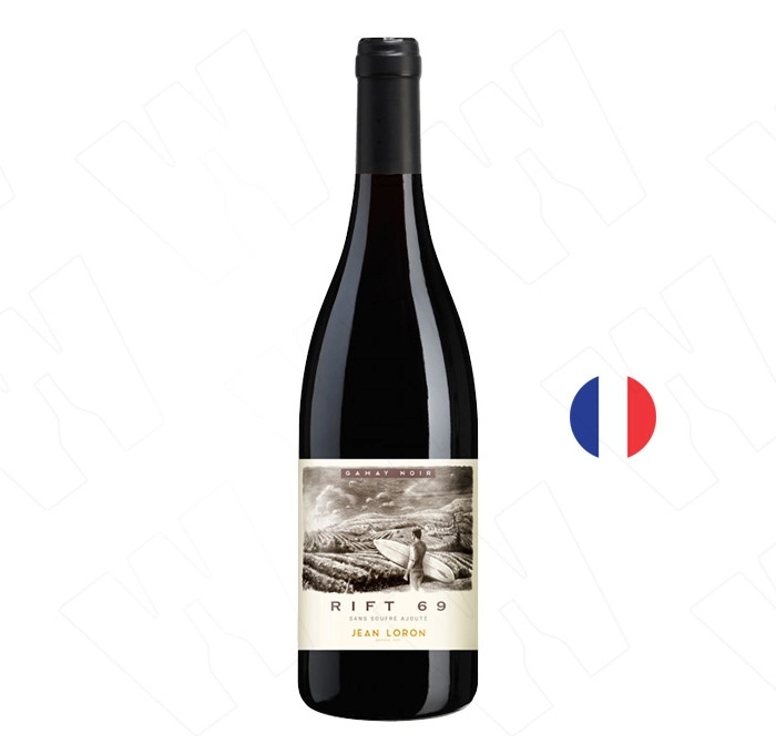 Вино Червено Жан Лорон Бужоле -Вилаж Гаме Ноар Риф 69 0.750 - Champagne Wine Shop