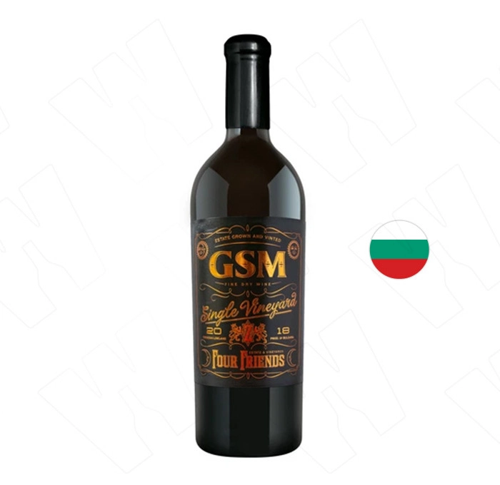 Вино Червено Фоур Френдс GSM 0.750 - Champagne Wine Shop