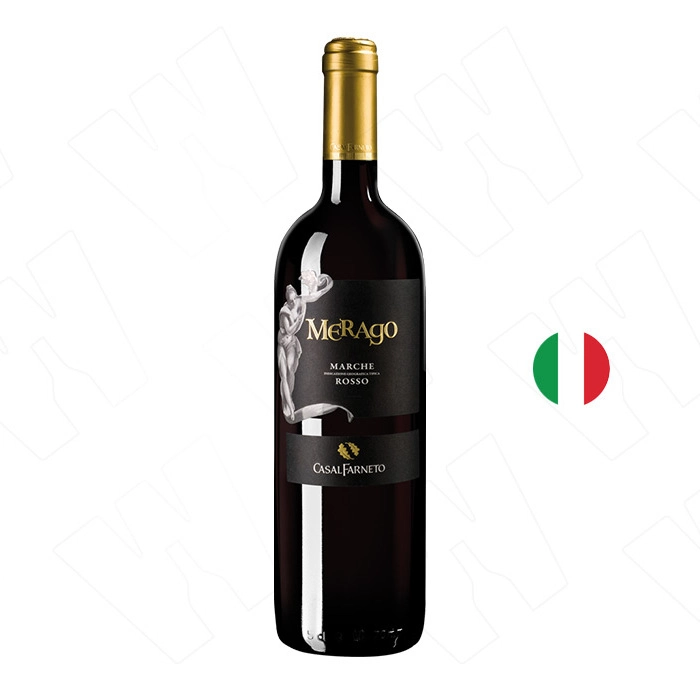 Вино Червено Касалфарнето Мераго Марке Росо 2014 0.750 - Champagne Wine Shop