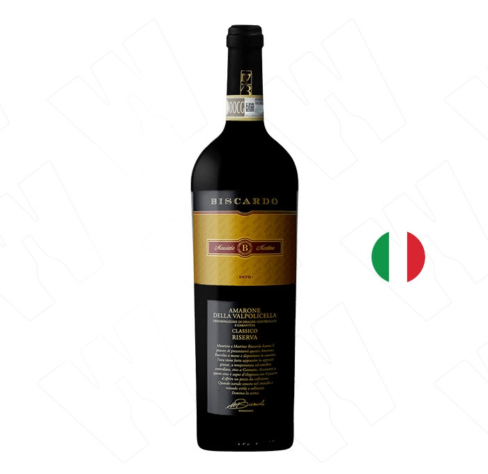 Вино Червено Бискардо Амароне дела Валполичела Класико Ризерва 2011 0.750 - Champagne Wine Shop