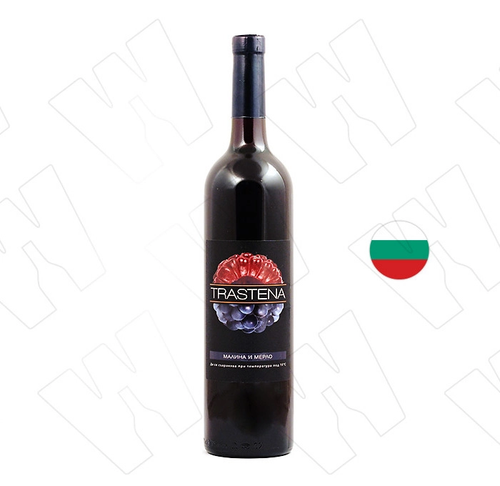 Вино Червено Трастена Малина-Мерло N.V.  0.750 - Champagne Wine Shop