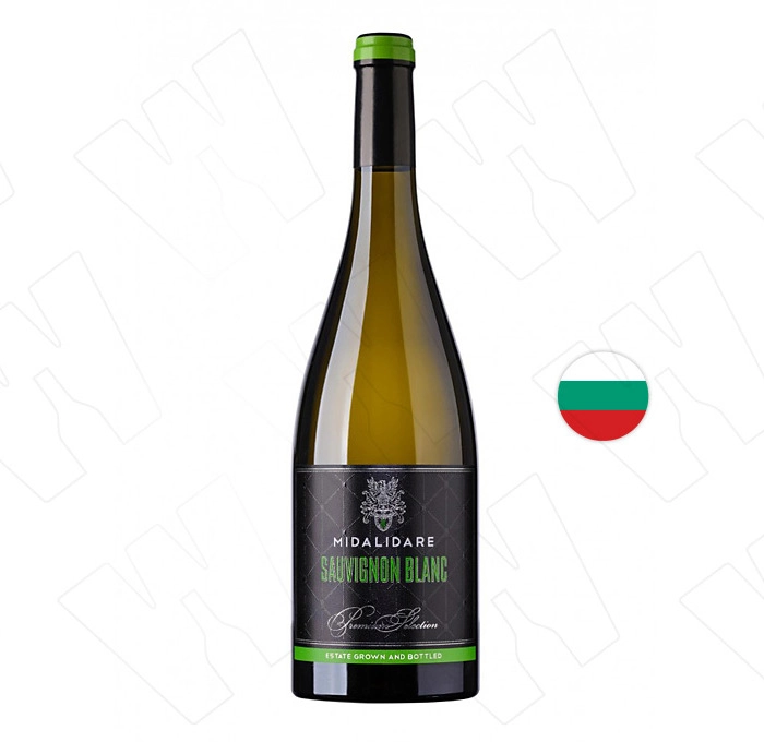 Вино Бяло Мидалидаре Совиньон блан Премиум 0.750 - Champagne Wine Shop