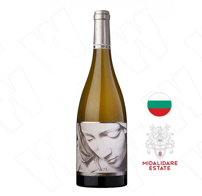 Вино Бяло Мидалидаре Силвър Енджъл Совиньон блан 0.750 - Champagne Wine Shop