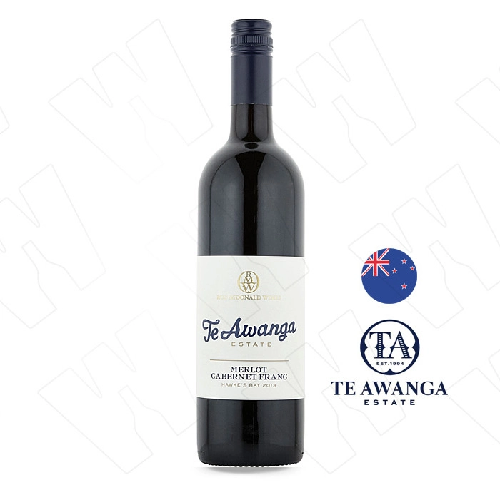 Вино Червено Те Ауанга Мерло Каберне Фран Нова Зеландия 2013 0.750 - Champagne Wine Shop