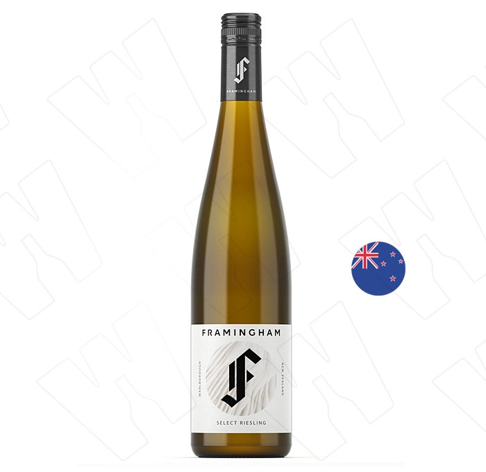 Вино Бяло Фрамингам Селект Ризлинг Нова Зеландия 2017 0.750 - Champagne Wine Shop