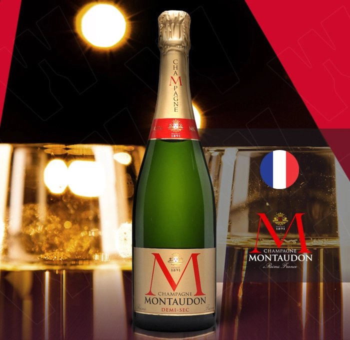 Вино Шампанско Монтадон Деми Сек 0.750 - Champagne Wine Shop