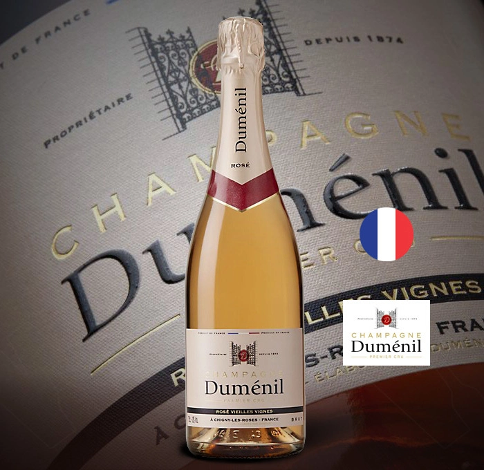 Вино Розе Шампанско Думенил Розе Вией Вин 0.750 - Champagne Wine Shop
