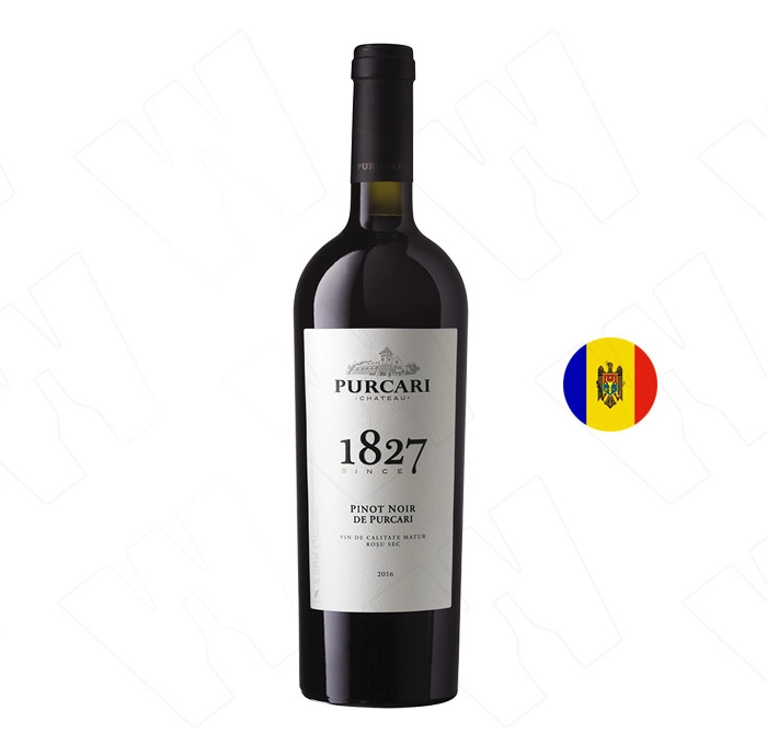 Вино Червено Пуркари 1827 Пино Ноар де Пуркари 2022 0.750 - Champagne Wine Shop