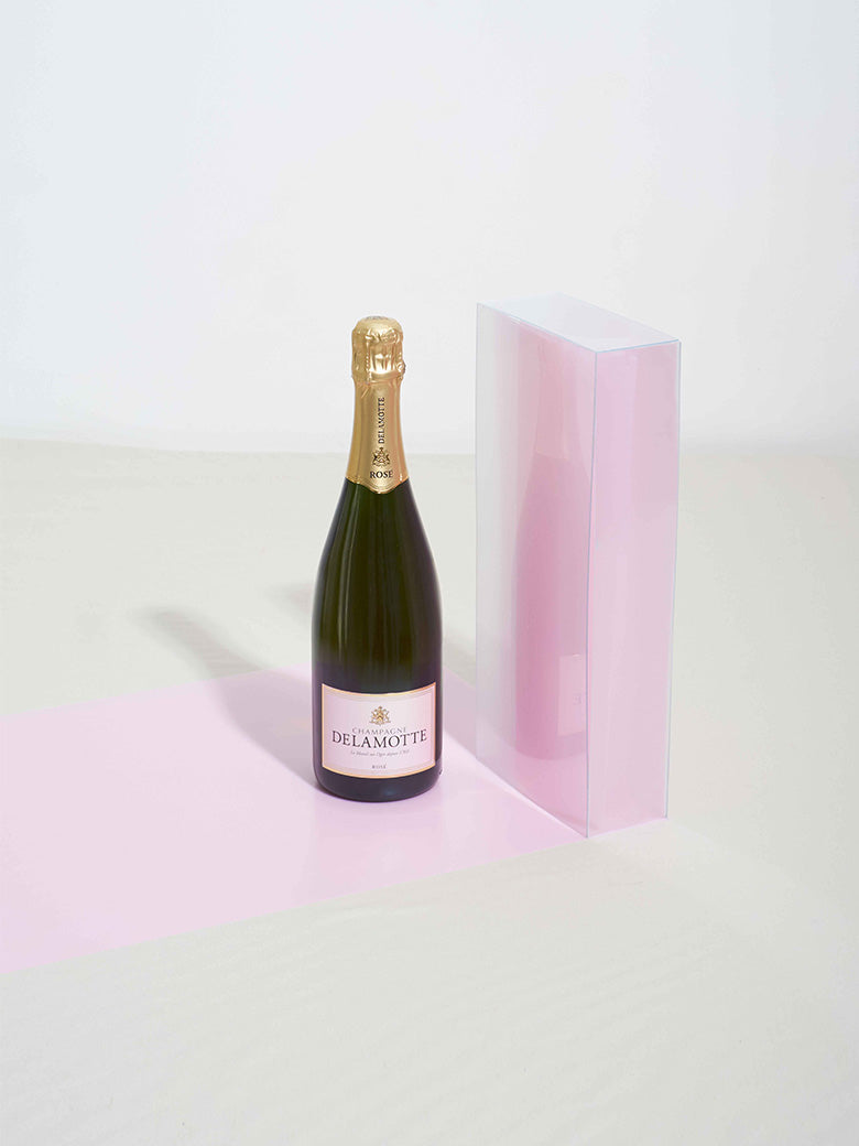 Delamotte Rosé NV – Champagne 0.75L bottle