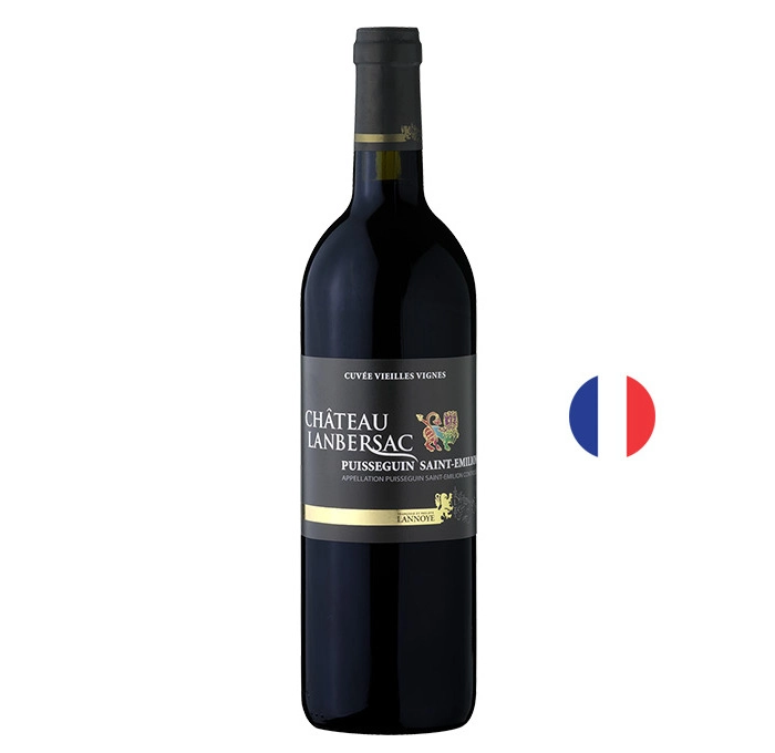 Вино Червено Шато Ланберсак кюве Вией вине 2016 0.750 - Champagne Wine Shop