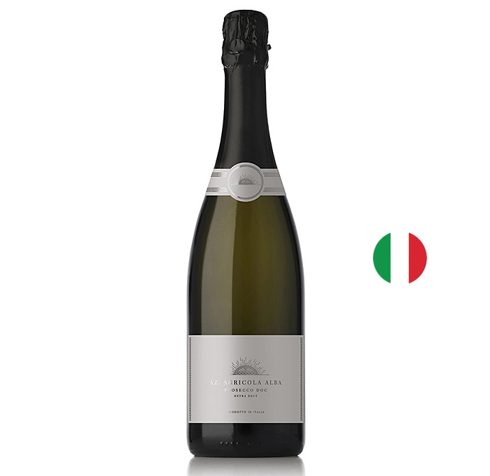 Вино Просеко ДОК Екстра Брут Аз. Агр. Алба 0.750 - Champagne Wine Shop