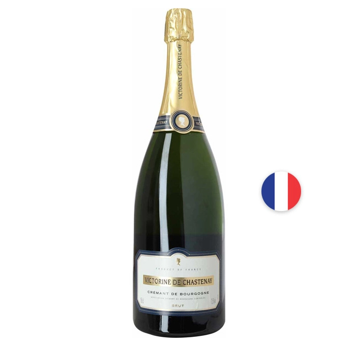 Вино Креман Викторин дьо Шастене дьо Бургон Брут 1,5 - Champagne Wine Shop