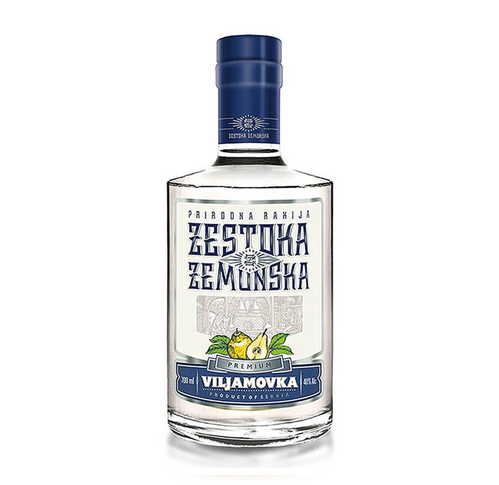 Ракия Жестока Земунска Премиум Крушова 0.700 - Champagne Wine Shop