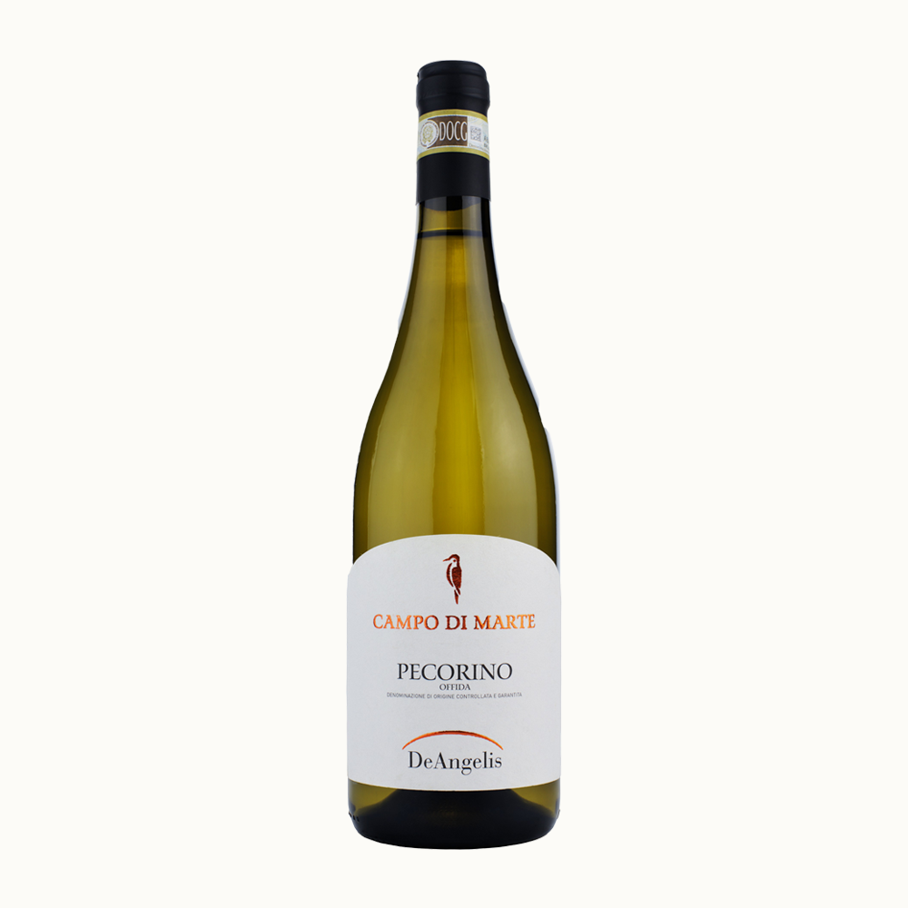 Вино Бяло Де Анжелис Пекорино Био Нефилтрирано 0.750 - Champagne Wine Shop