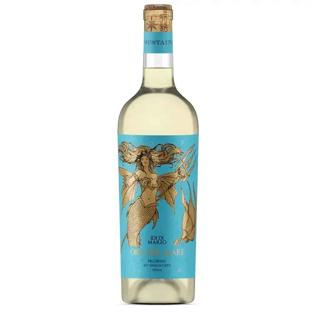 Вино Бяло Иди ди Марзо Оро Маре Пекорино 0.750 - Champagne Wine Shop