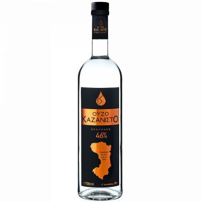 Узо Казанисто Ступаки Черен Етикет 0.700 - Champagne Wine Shop