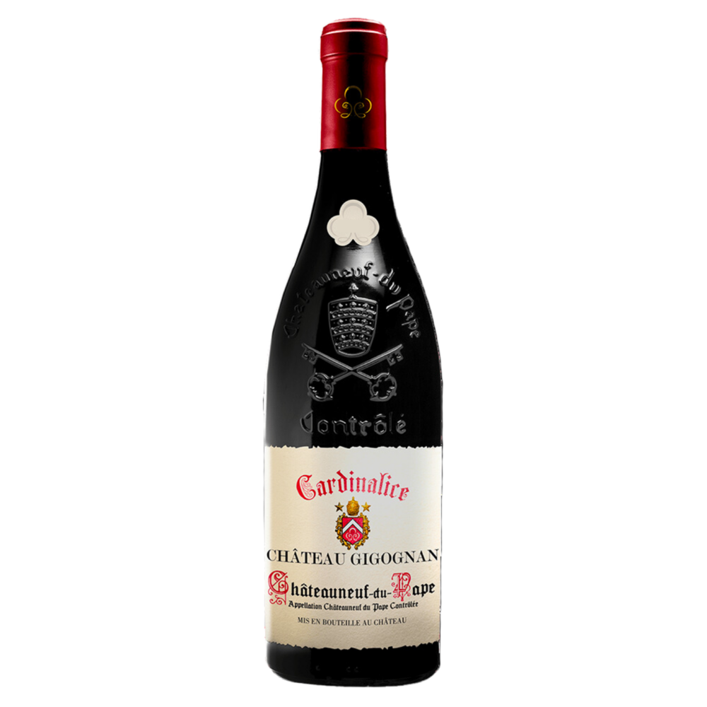 Вино Червено Шато Жигонан Шатоньоф дю Пап Кардиналис 2016 - 0.750 - Champagne Wine Shop