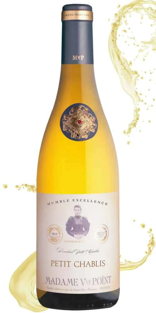 Вино Бяло Пети Шабли Мадам Вю Поин 0.750 - Champagne Wine Shop