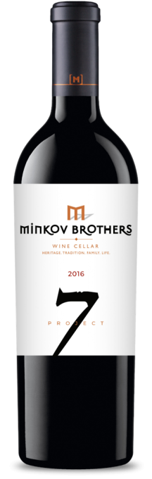Вино Червено Проджект 7 2016 Братя Минкови 0.750 - Champagne Wine Shop