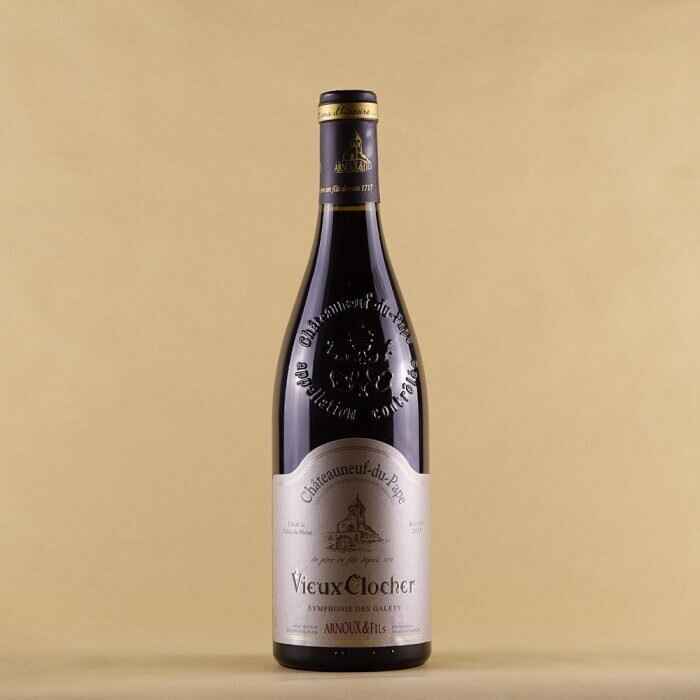 Вино Червено Шатоньоф дю Пап Вьо Клоше Арну и Фис 0.750 - Champagne Wine Shop