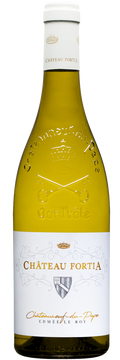 Вино Бяло Шато Фортиа блан Шатоньоф дю Пап Едме Льо Роа 0.750 - Champagne Wine Shop